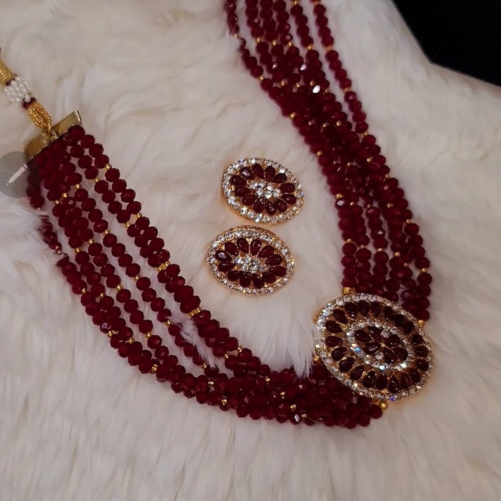 American diamond choker set